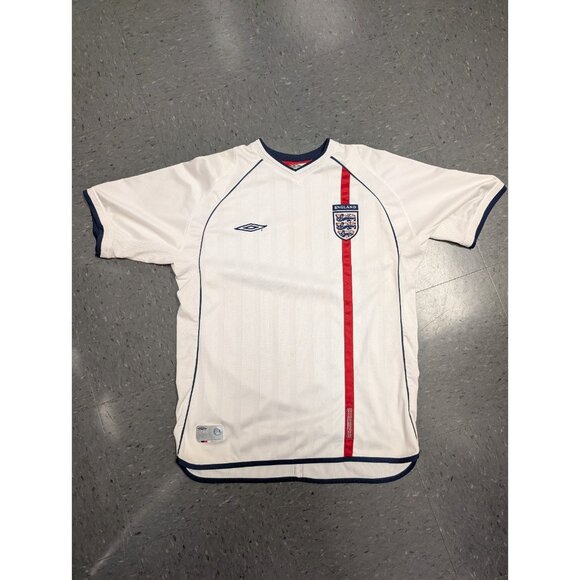 Umbro 2001-2003 England Home Shirt L - Picture 1 of 8